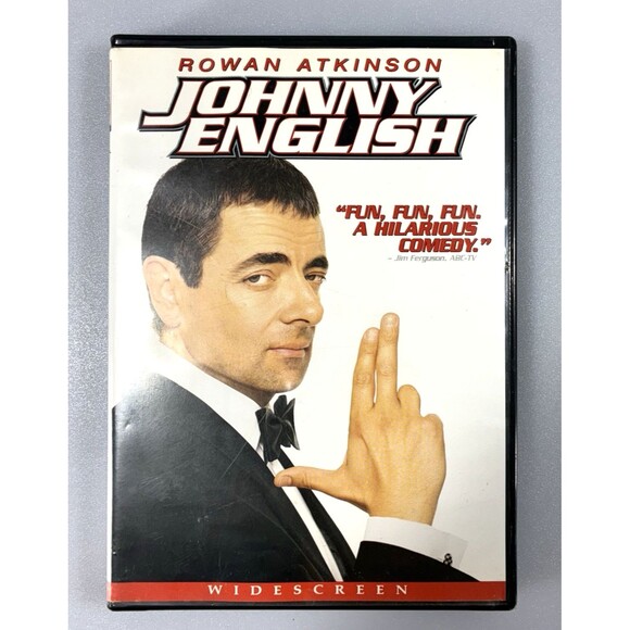 Johnny English Widescreen Edition Vintage 2004 DVD Tested - Picture 1 of 9
